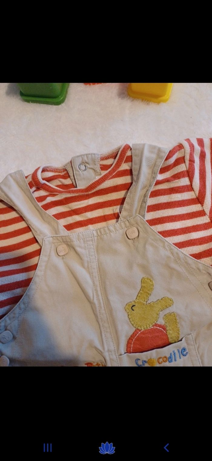 Combinaison d été bébé taille 6 mois - photo numéro 3