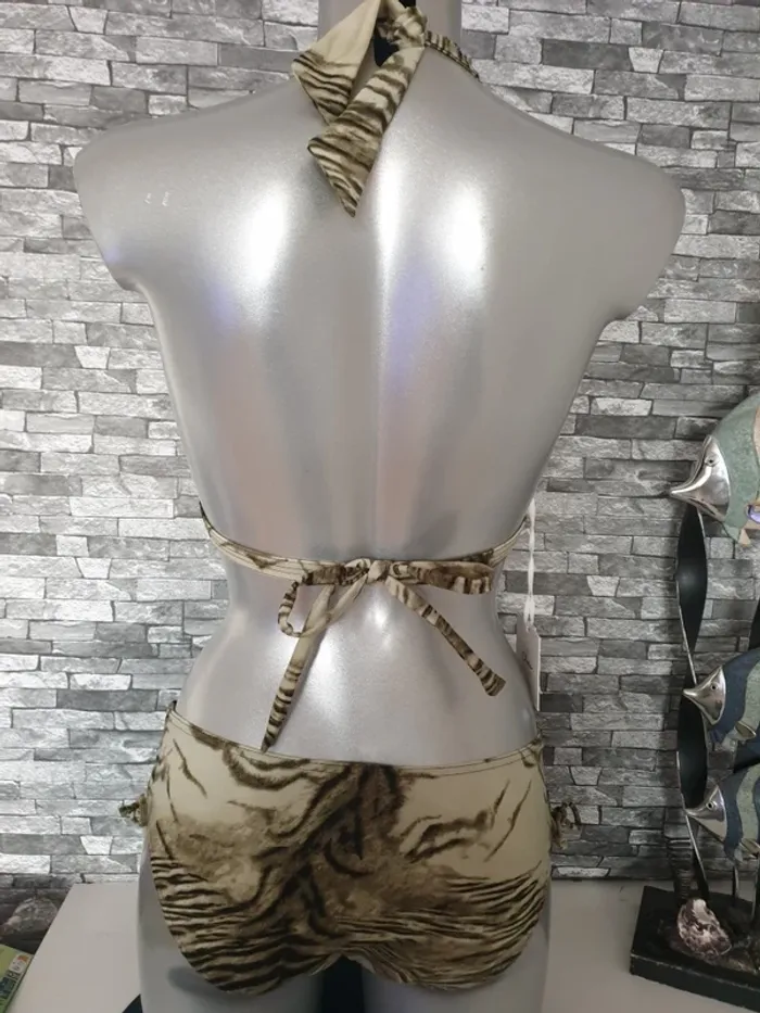 Maillot de bain sexy kaki T40 - photo numéro 2