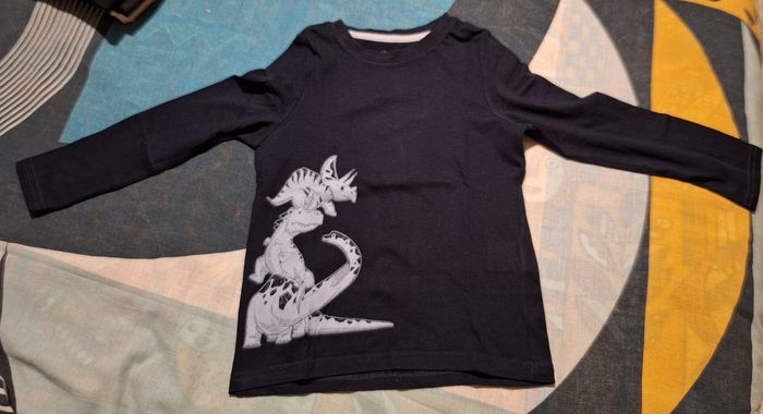 Tee-shirt manches longues Dino 5 ans