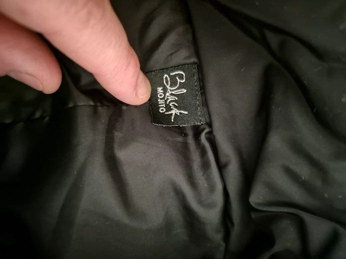 Manteau noir capuche amovible taille 40 Black mojito - photo numéro 4