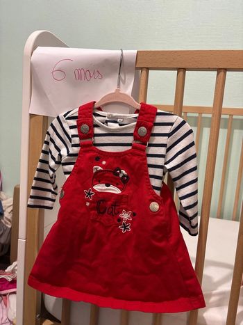 Robe + t-shirt manches longues