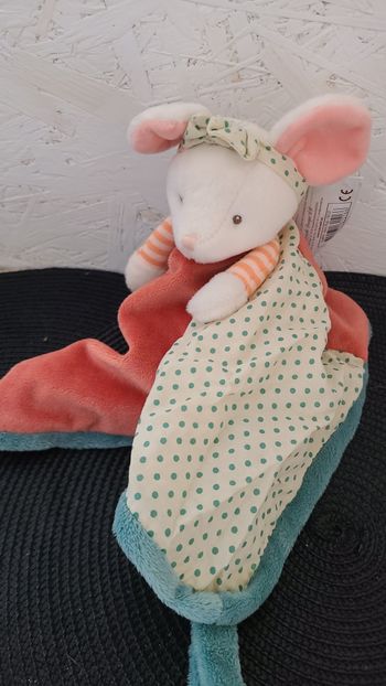 Doudou plat Souris Bukowski