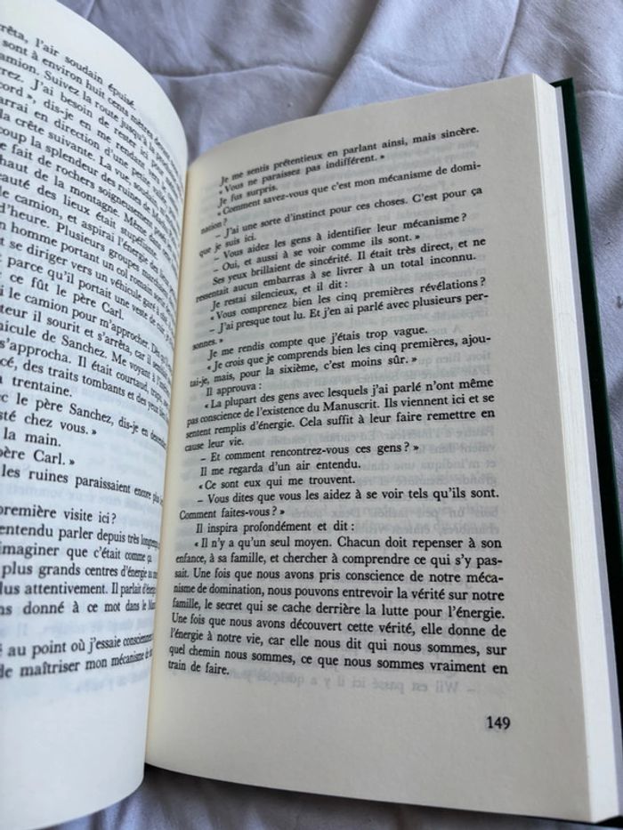 Livre La Prophétie des Andes – James Redfield – Édition France Loisirs – Roman initiatique spirituel - photo numéro 10