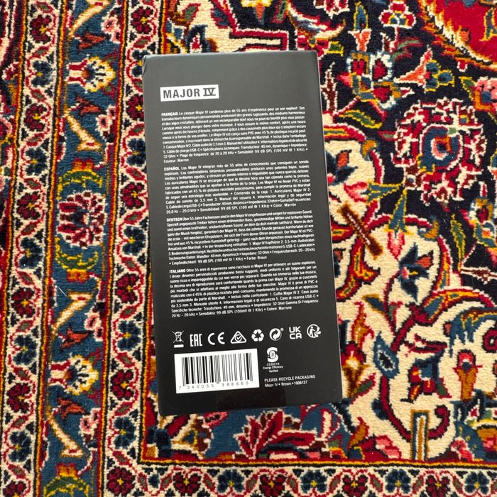 Casque Marshall Major Bluetooth marron - photo numéro 3