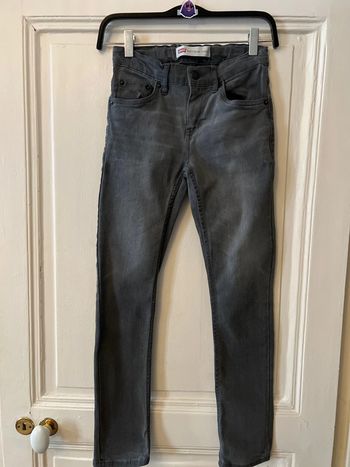 Jean 512 Slim Taper gris 10 ans - Levi's
