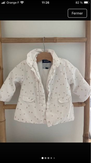 Manteau léger 9 mois 