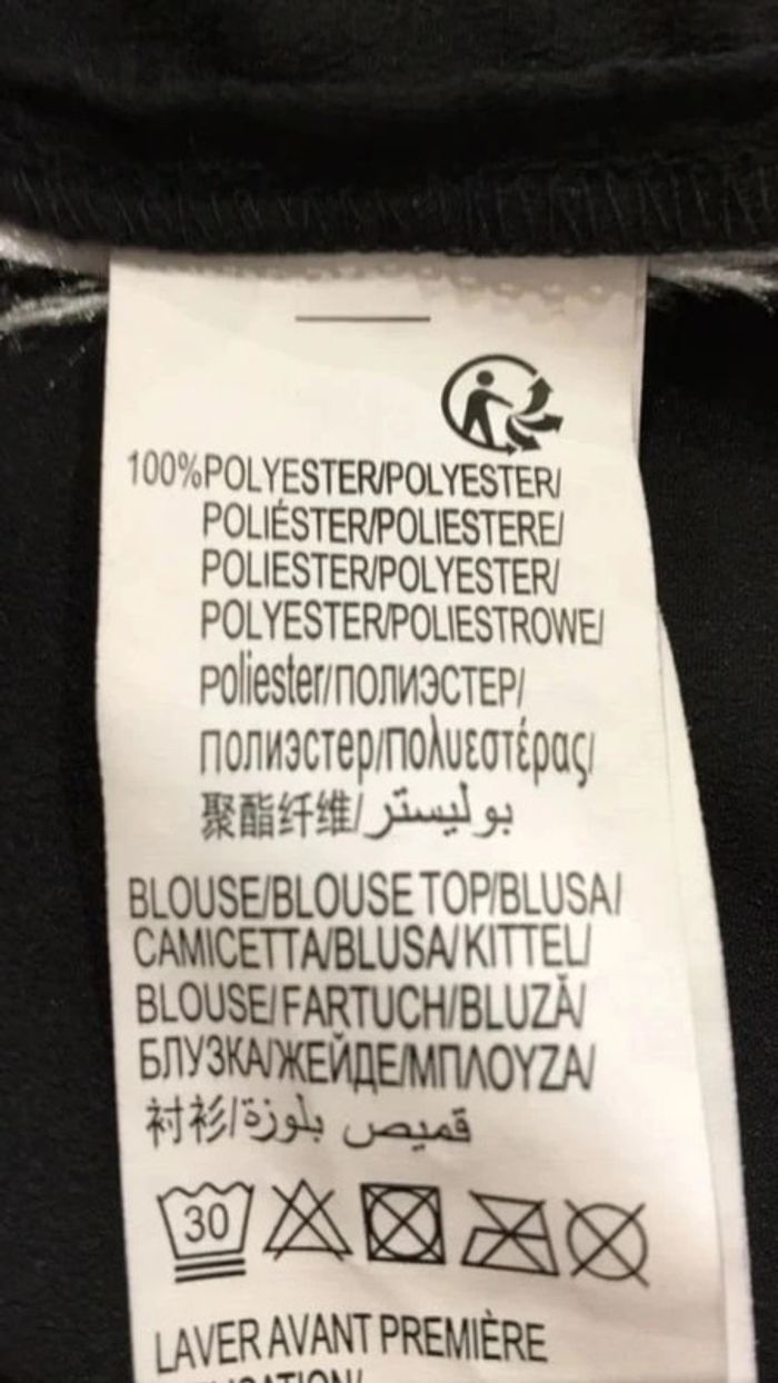 Blouse noire kiabi - photo numéro 8