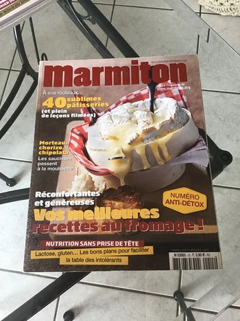 Livre de cuisine marmiton recettes au fromages