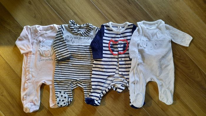 Pyjamas velours 3 mois