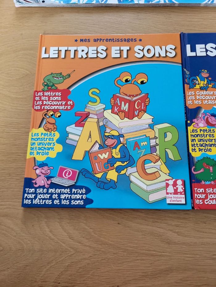Lot de 2 livres d'apprentissages - photo numéro 2