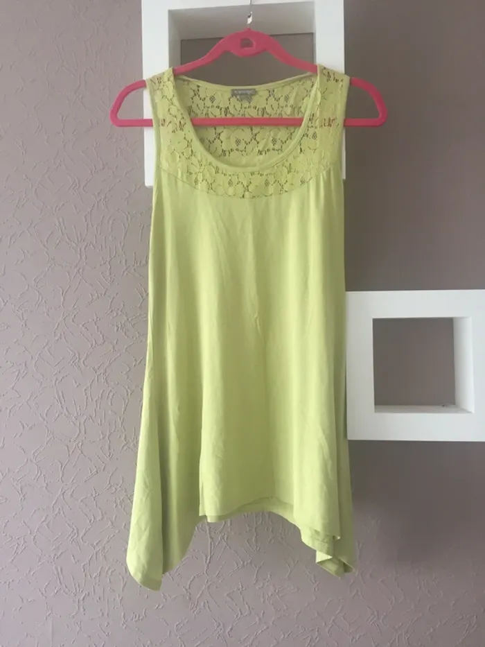 Tunique vert menthe taille L