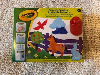Atelier peinture crayola 4 ans