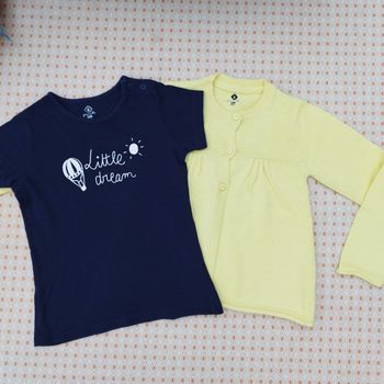 2 hauts Grain de blé 24 mois