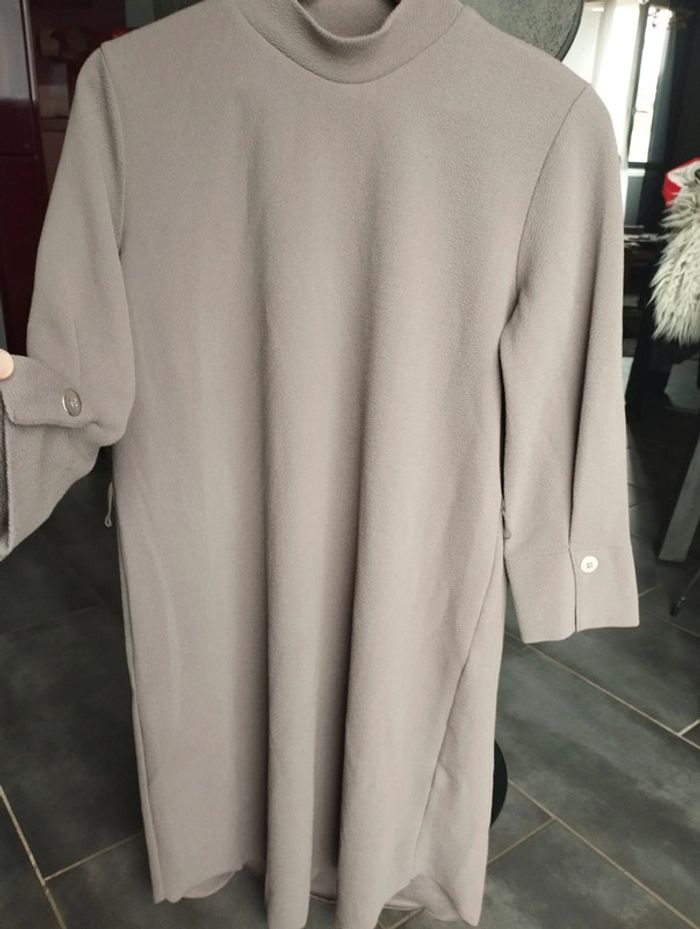 Robe droite noire Zara t. 36 - photo numéro 3