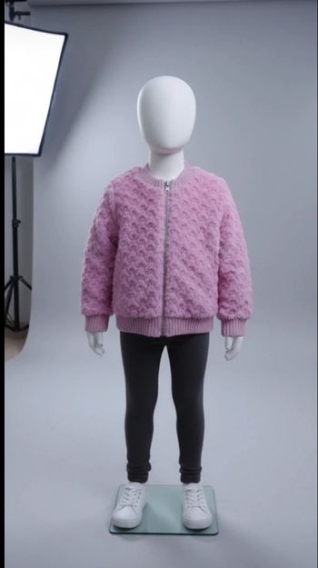 Gilet 3 ans rose tout doux c 82