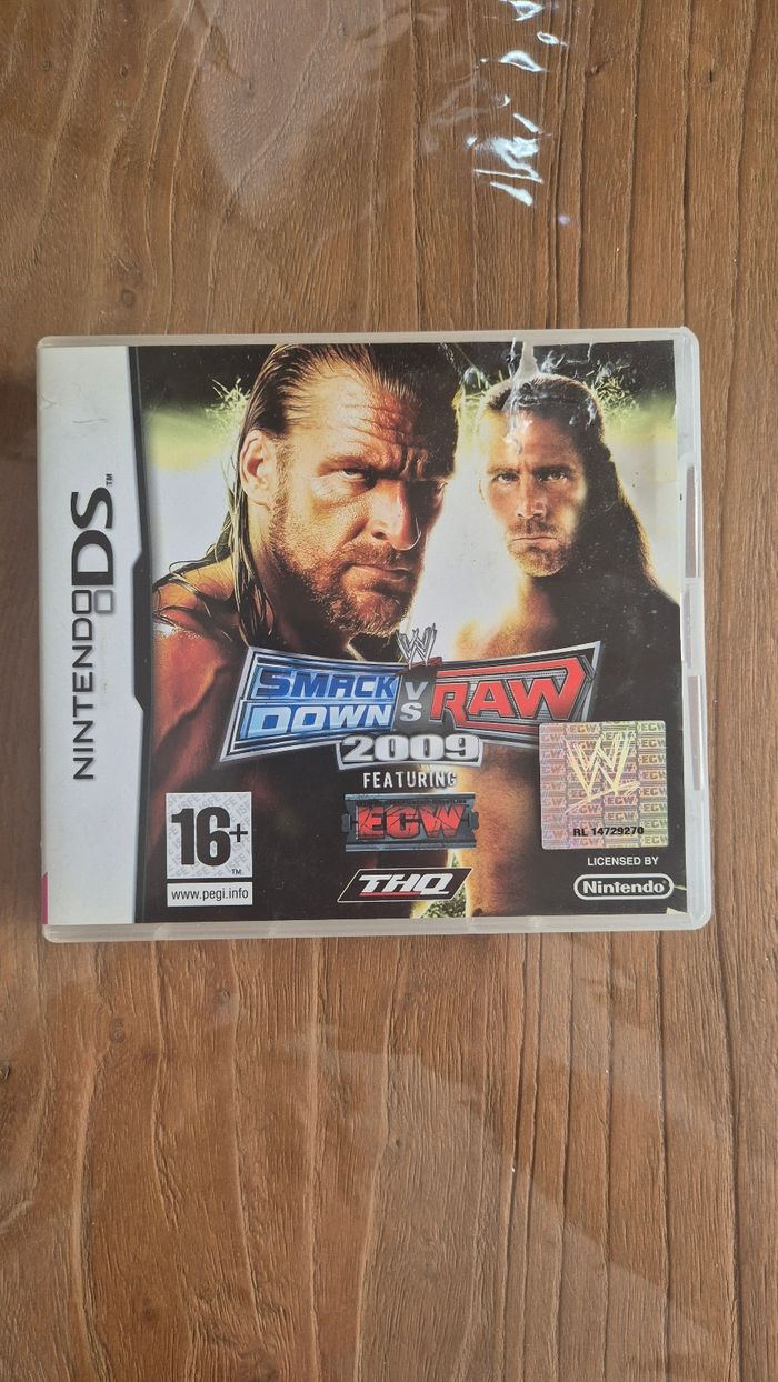 WW Smackdown vs Raw 2009 EUR Nintendo DS