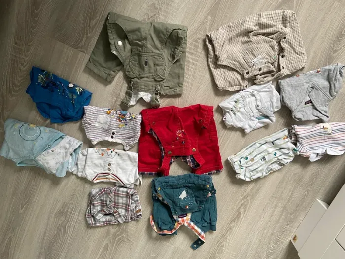 Maxi gros lot 13 pièces sergent major 6 mois garcon quasi neuf - photo numéro 2