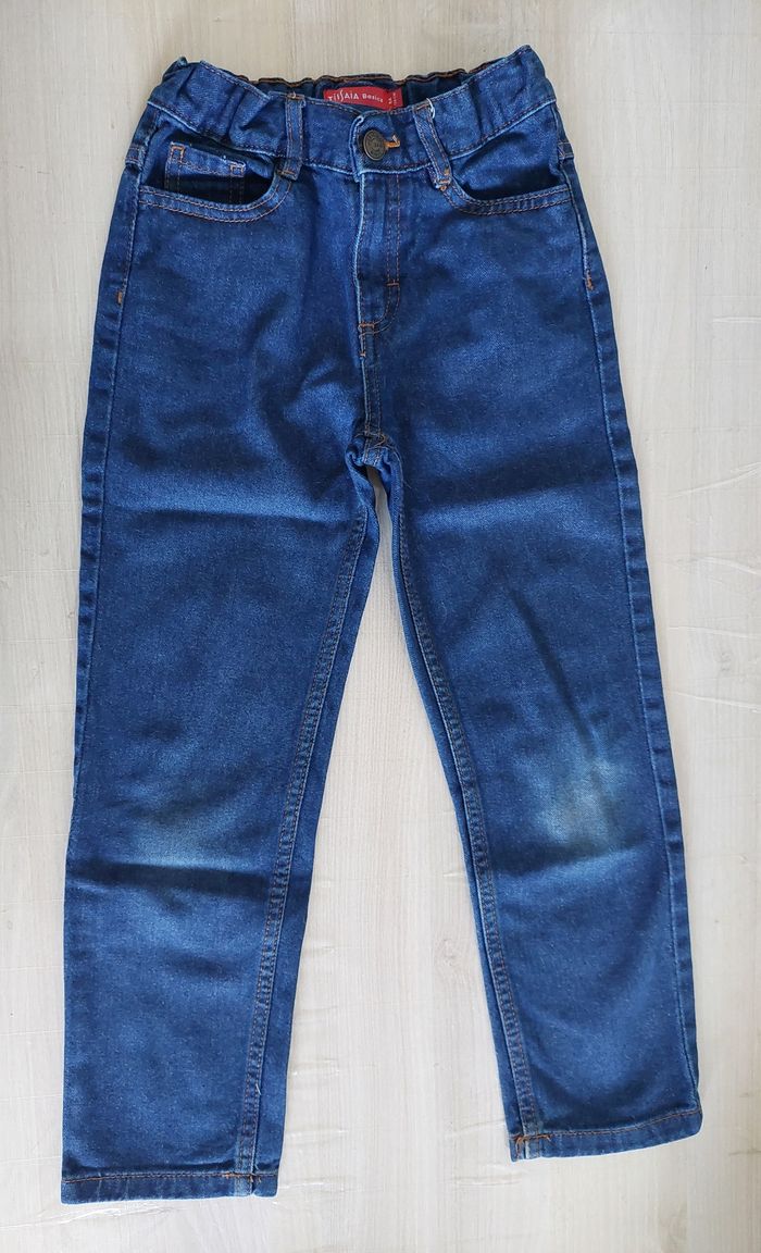 Pantalon en jean garçon 8ans - photo numéro 2
