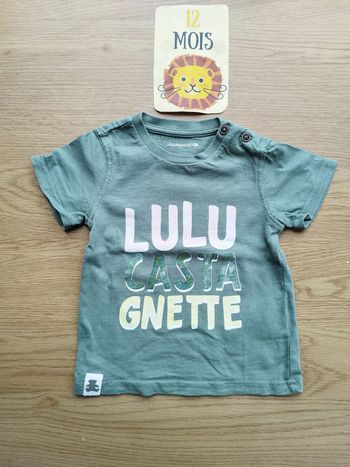 T-shirt 12 mois