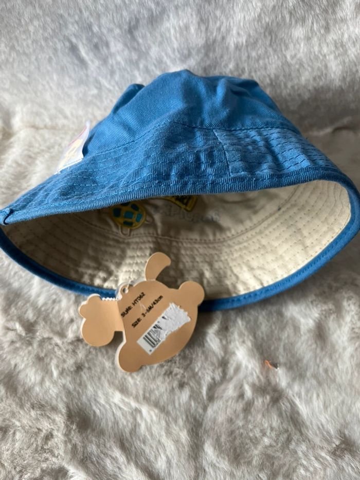 Bob réversible beige et bleu Rock a bye baby 3-6 mois 43 cm - photo numéro 6