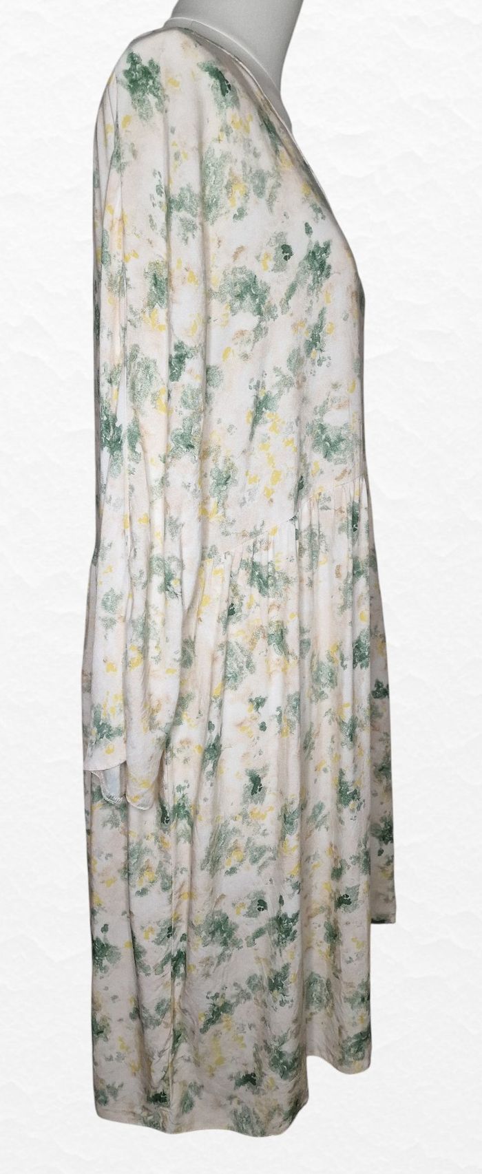 Robe casual Etam – Taille 38 – Vert Jaune Crème – État : Très bon - photo numéro 5