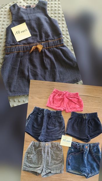 Lot vêtements 18 mois fille
