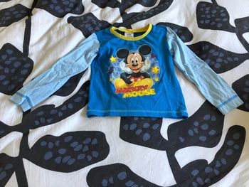 Tee-shirt manche longues Mickey 3 ans / 4 ans