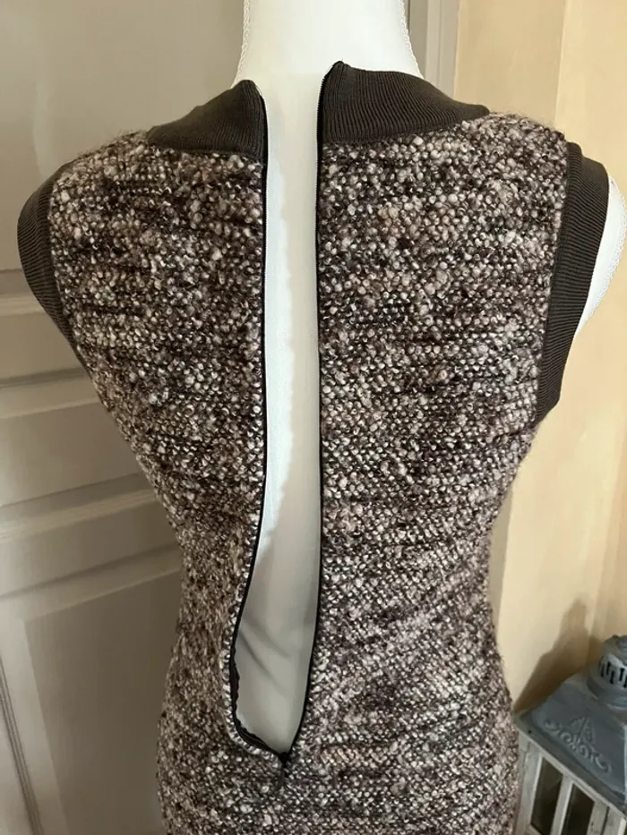 Robe Lil pour l’autre en laine chinée - photo numéro 3