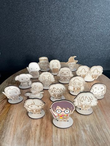 Figurine en bois Harry Potter 