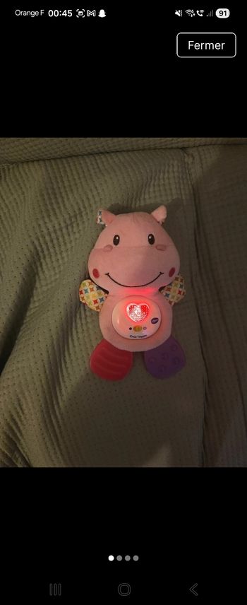 Peluche parlante v-tech