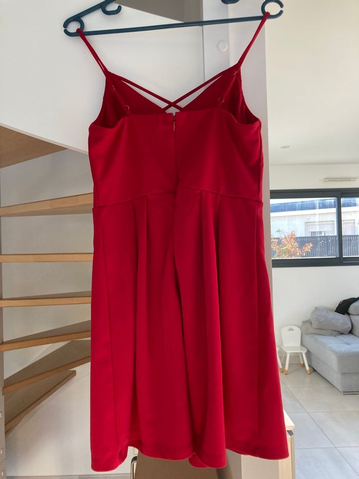 Robe courte rouge Cache-Cache T.40 - photo numéro 2