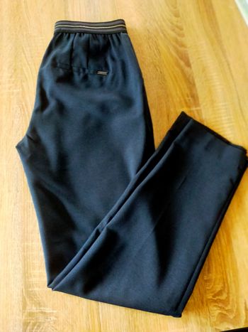 Pantalon camaïeu bleu marine