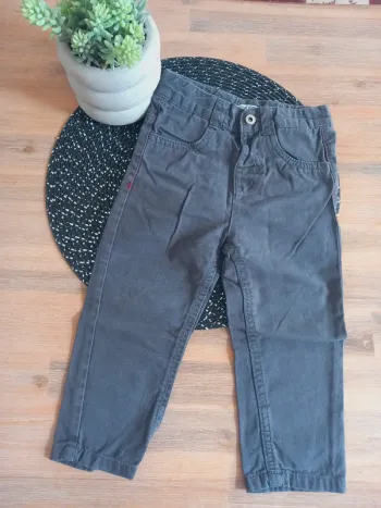 Pantalon bébé garçon Mini Gang – 18 mois – Gris
