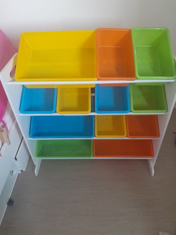 Bac de rangement pour chambre enfant