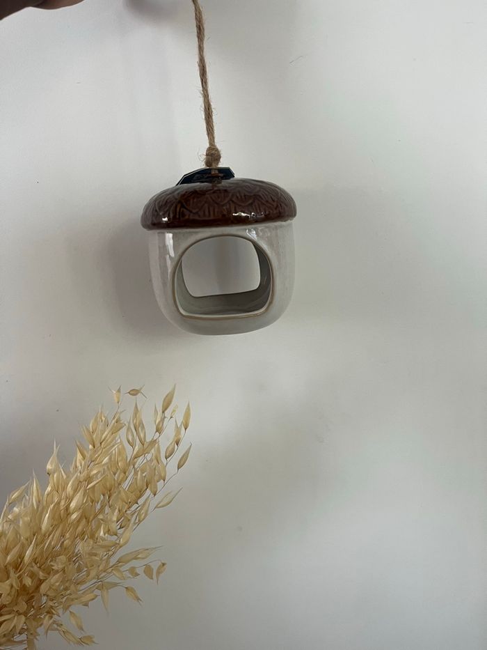 Mangeoire à oiseaux en céramique - photo numéro 4