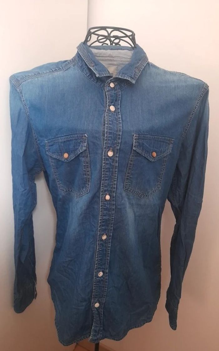 Chemise en jean Jules - photo numéro 1