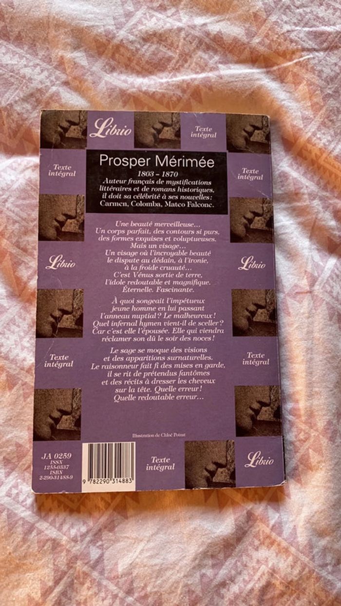 Livre la Vénus d’Ille prosper merimée - photo numéro 2