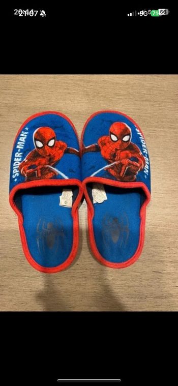 Chaussons garçon Spiderman