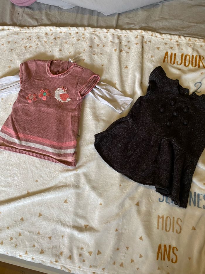 2 Robes pulls 6mois