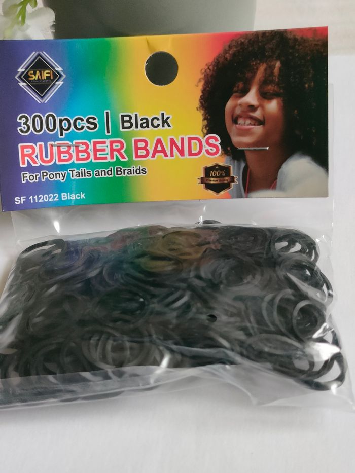 300 unités de  Élastique pour cheveux - photo numéro 3