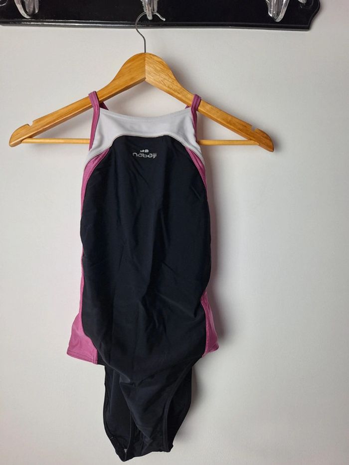 Maillot de bain 1 pièce fille 14 ans oxylane