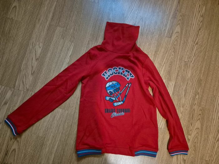 Pull col roulé sergent major taille 9 ans