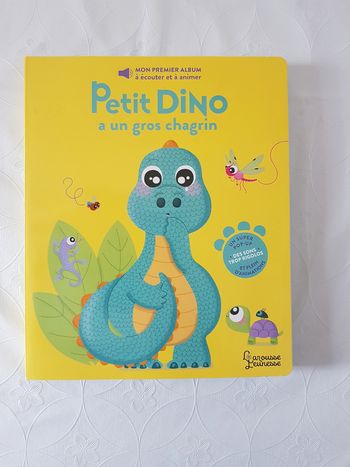 Livre Petit Dino a un gros chagrin