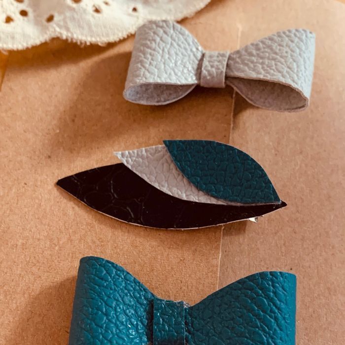 Pinces cheveux faits mains - photo numéro 3