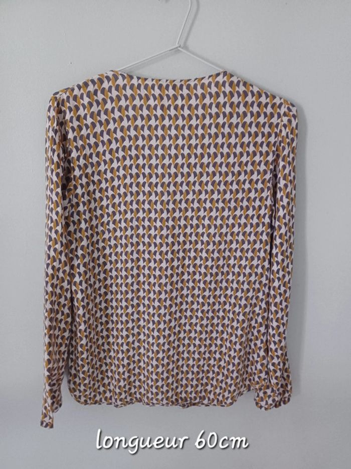 blouse zippée promod t38 - photo numéro 2