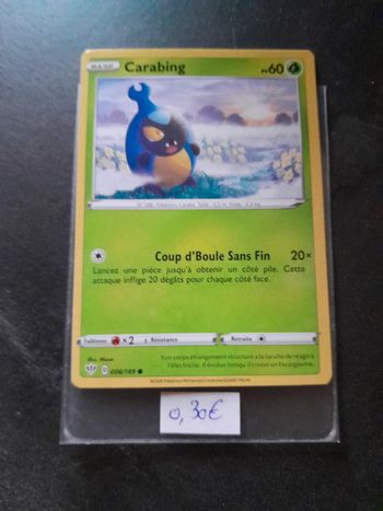 Carte Pokémon Carabing 8/189