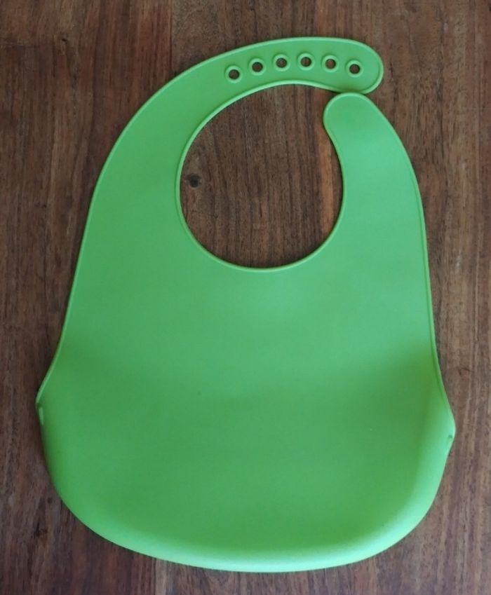 Lot de 2 bavoirs en silicone - photo numéro 2