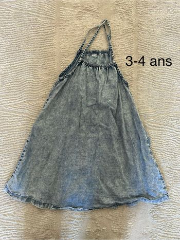 Robe effet jean