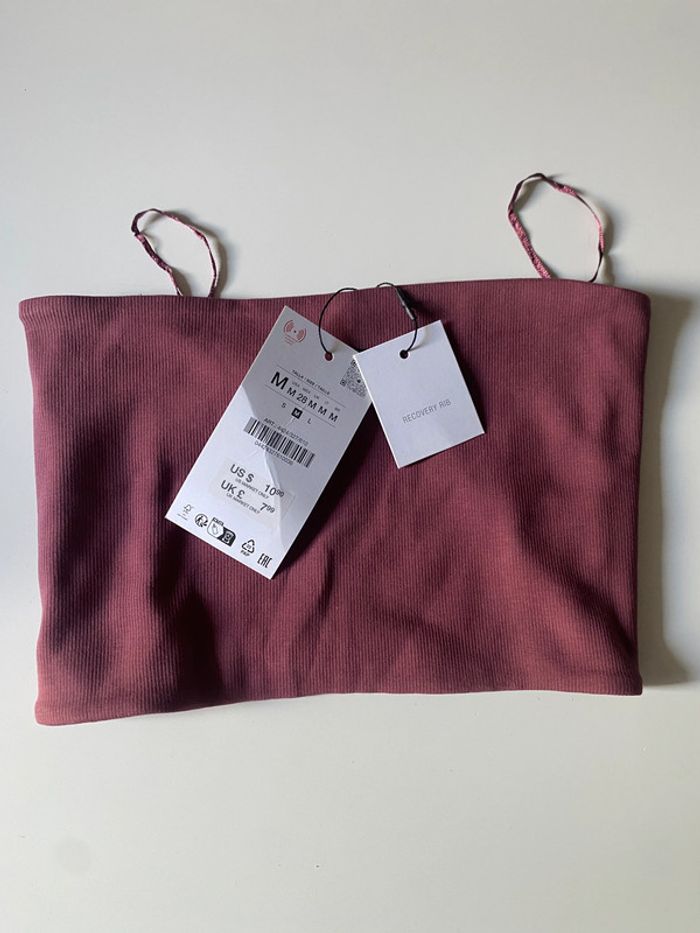Top bandeau Zara - photo numéro 6