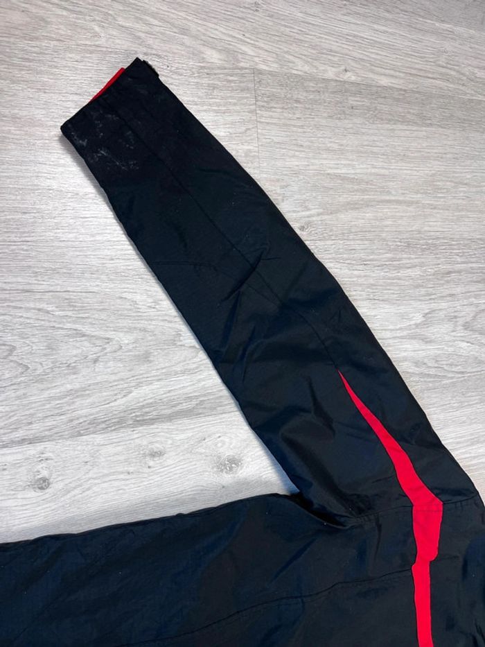 Veste à capuche vintage Champion Noire et Rouge Taille M - photo numéro 13